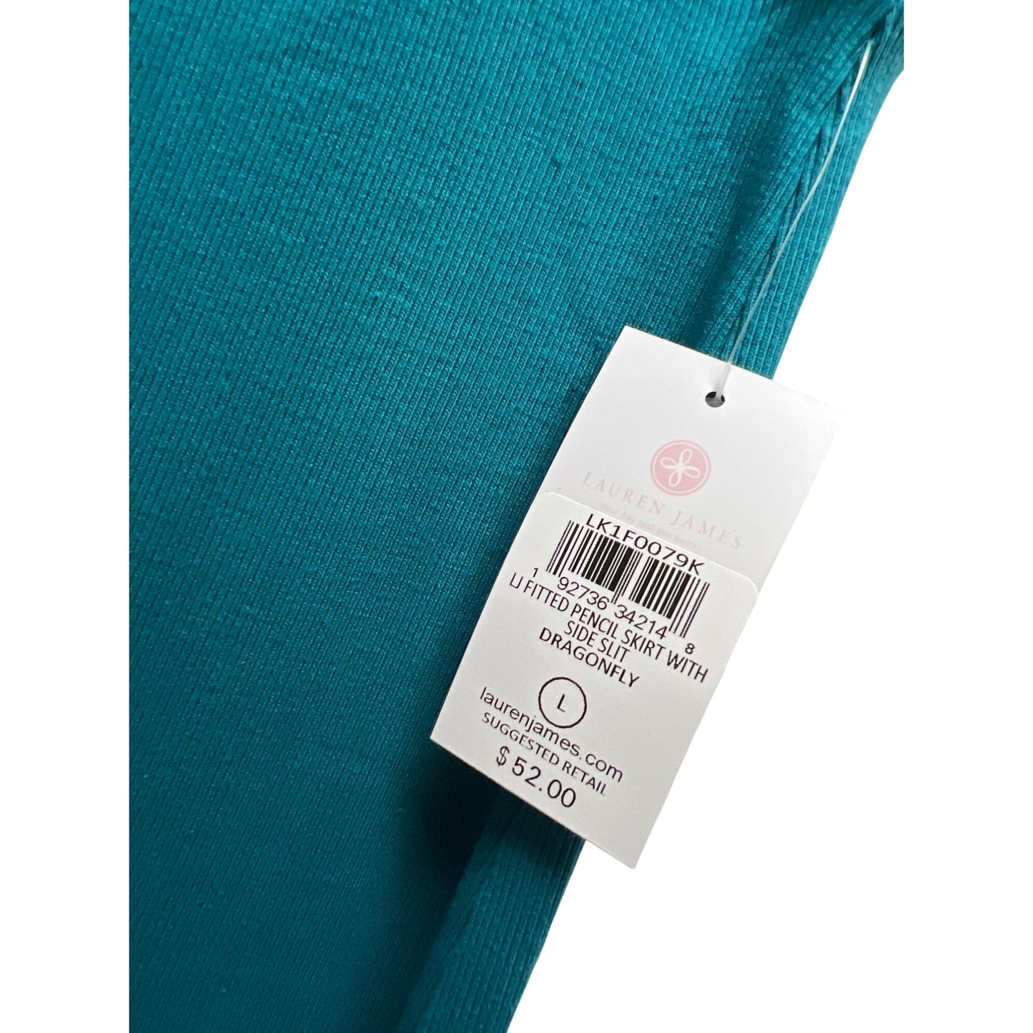 Lauren James NWT Fitted Square Neck Dragonfly Teal Green Matched Set