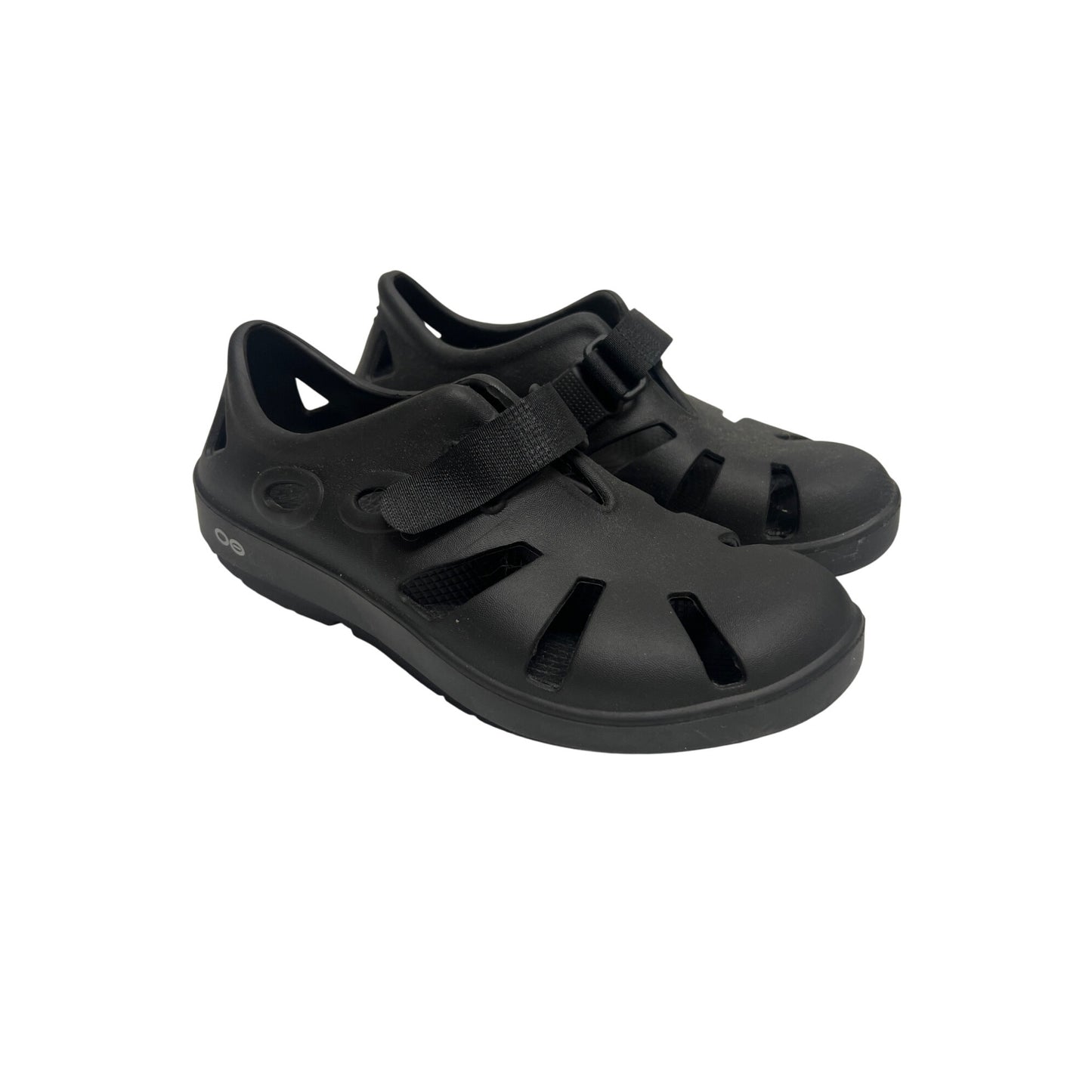 Oofos Ooxandoo Recovery Black Sandal Shoes