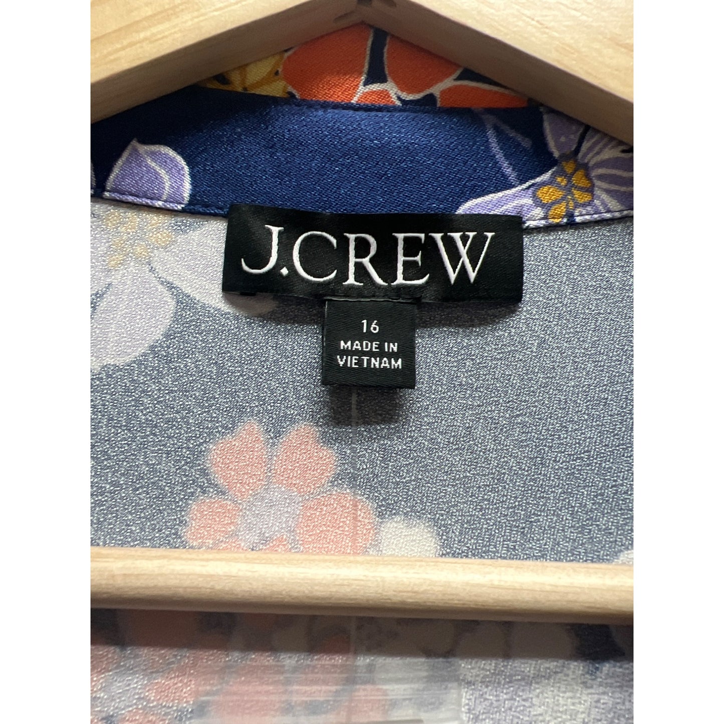 J. Crew NWT Short Sleeve Dusk Floral Prink Luster Crepe Slip Dress