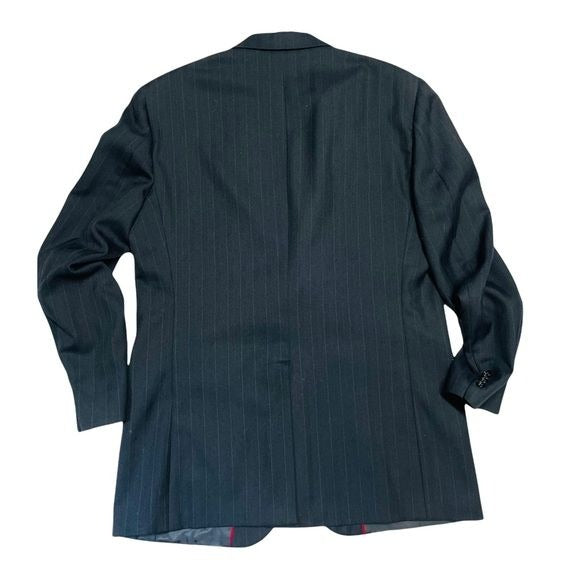 Vintage Botany 500 Navy Blue with Pinstripe Blazer Sports Coat