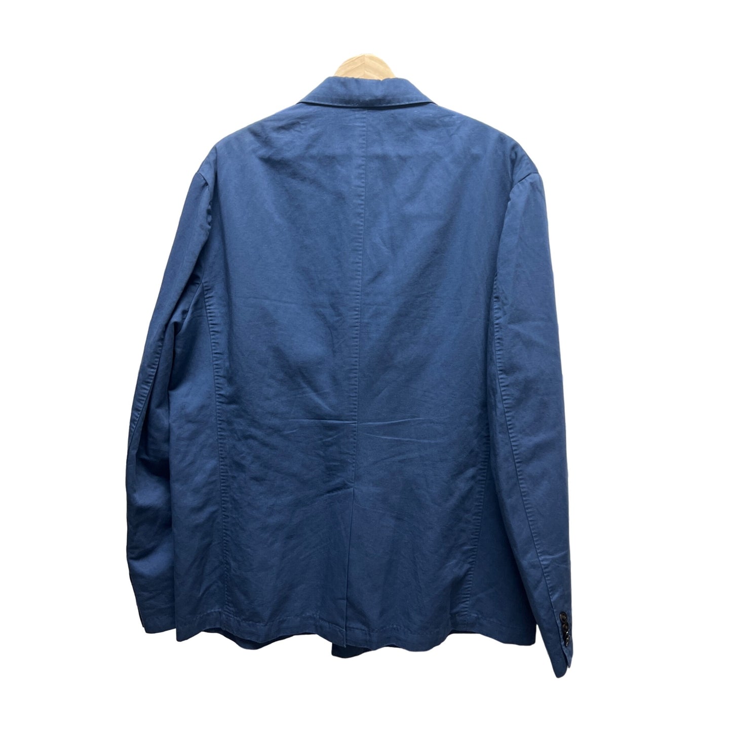 Michael Kors Italy Blue Linen Blend Blazer Peacoat
