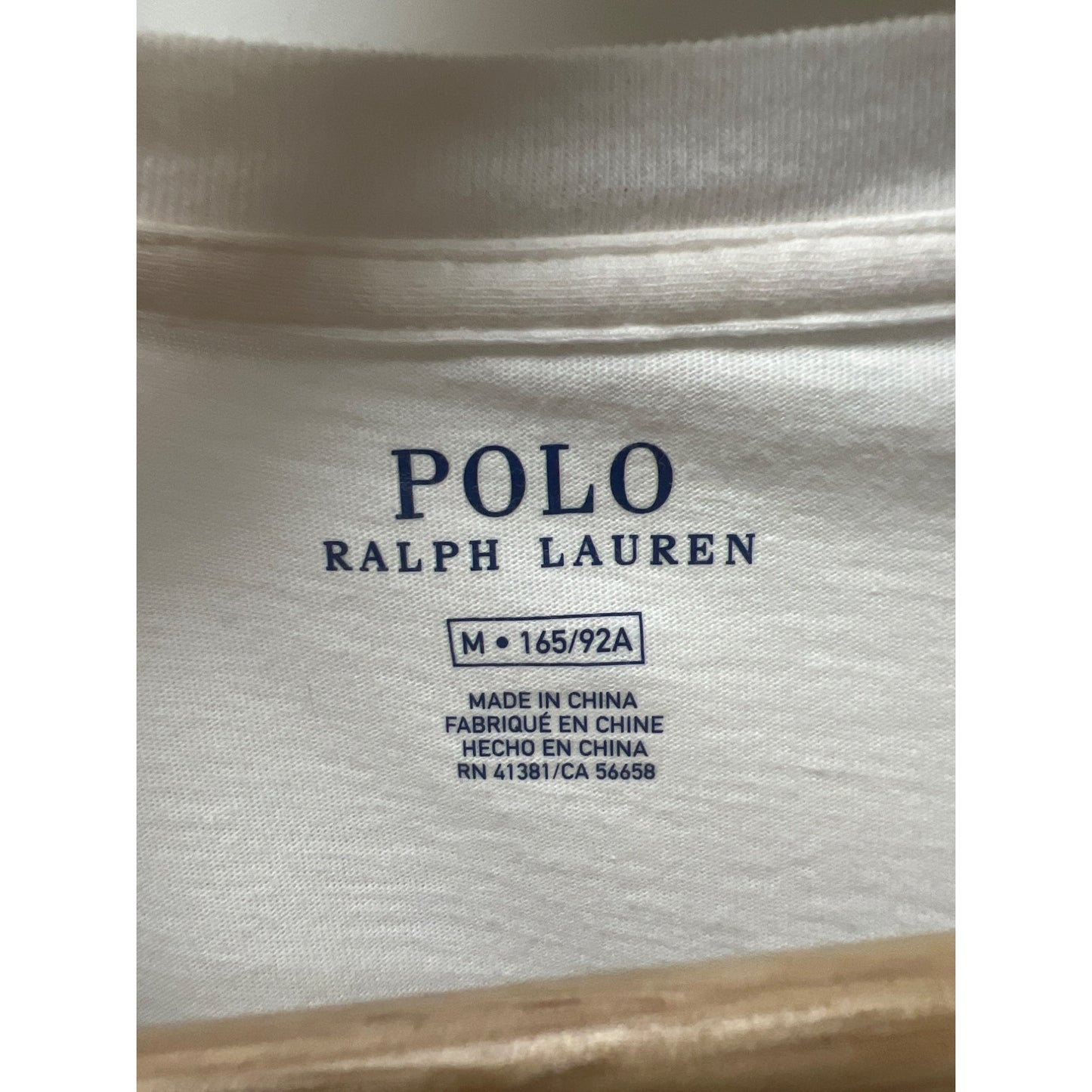 Polo Ralph Lauren Off White Floral Spell Out Graphic Tee