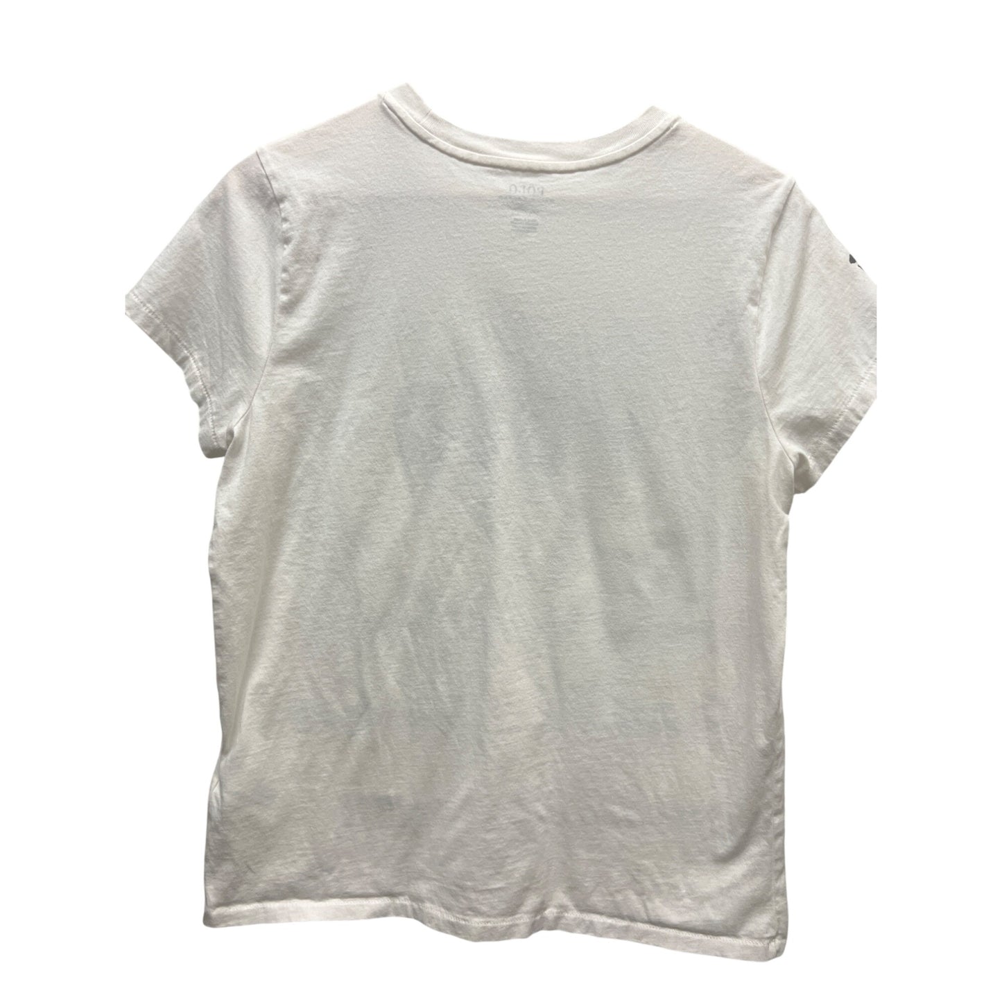 Polo Ralph Lauren Off White Floral Spell Out Graphic Tee