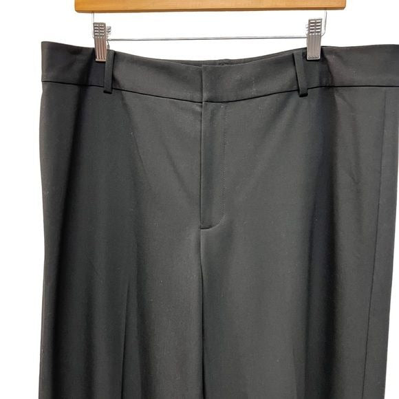 Lauren Ralph Lauren Black Straight Leg Dress Pants