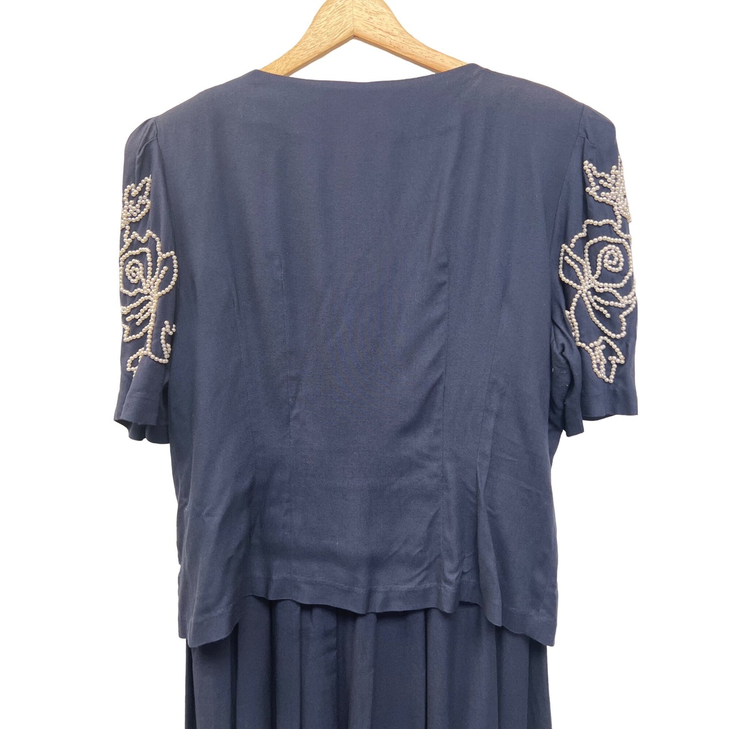 Plaza South Petites Vintage and Pearl Dress
