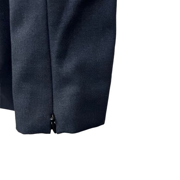 Calvin Klein Navy Sleeveless Career Top