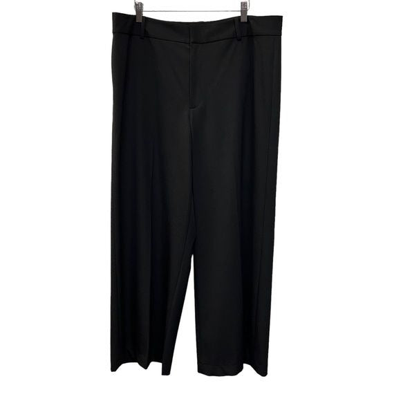 Lauren Ralph Lauren Black Straight Leg Dress Pants