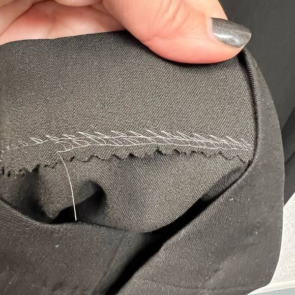 Lauren Ralph Lauren Black Straight Leg Dress Pants