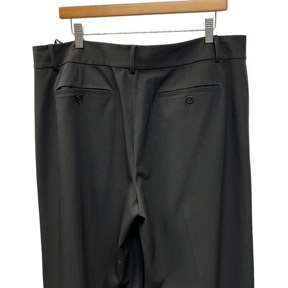 Lauren Ralph Lauren Black Straight Leg Dress Pants