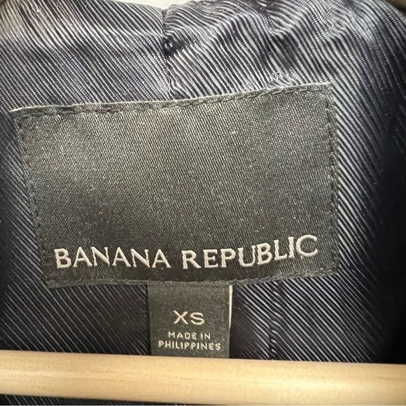 Banana Republic wool Navy Peacoat with Gold Buttons