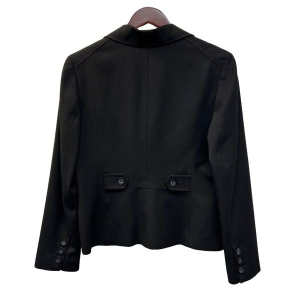 Valerie Stevens Petite Black Career Blazer