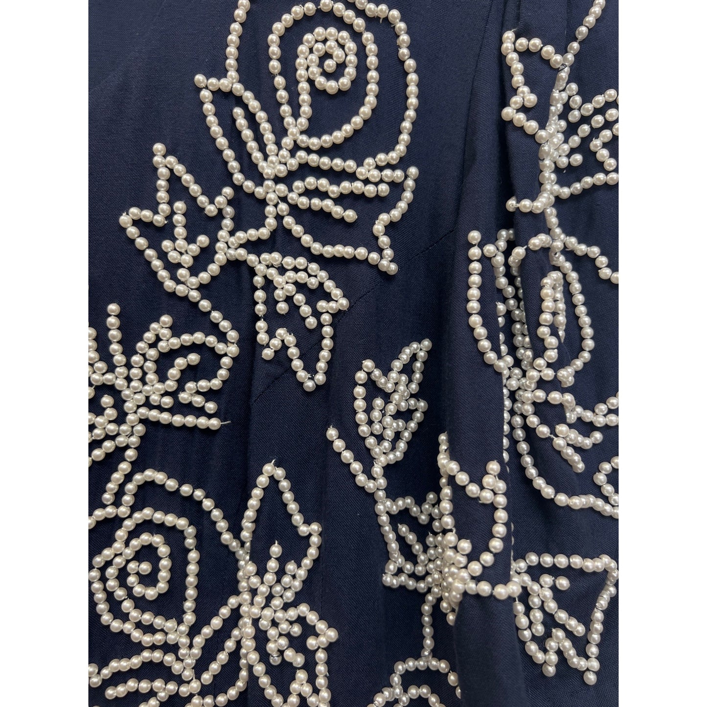 Plaza South Petites Vintage and Pearl Dress