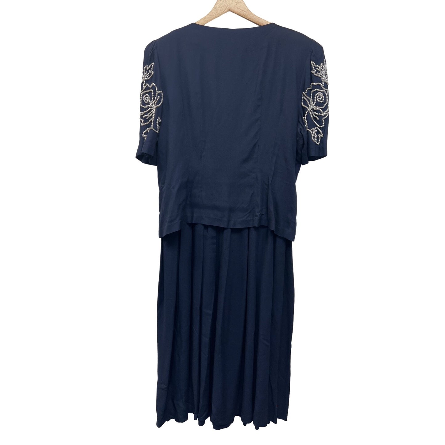 Plaza South Petites Vintage and Pearl Dress