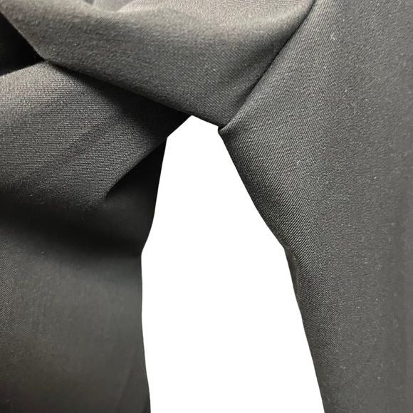 Lauren Ralph Lauren Black Straight Leg Dress Pants