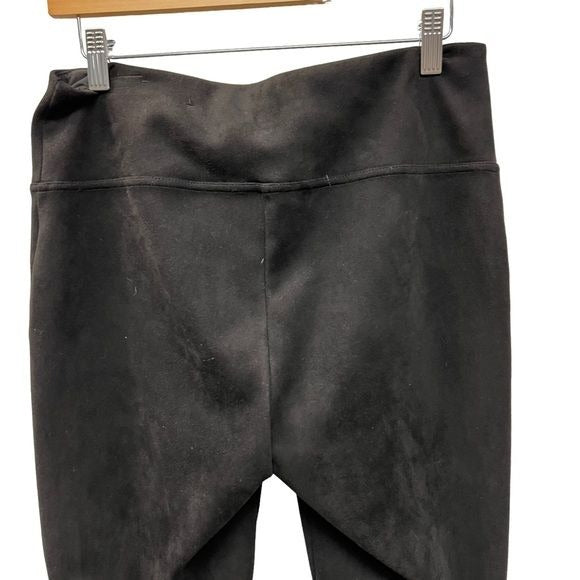 Andrew Marc Faux Suede Black Leggings