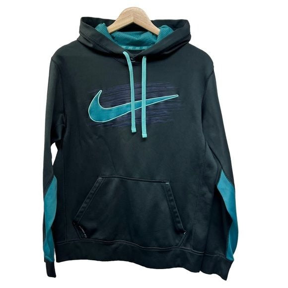 Nike Therma Fit Teal Hoodie