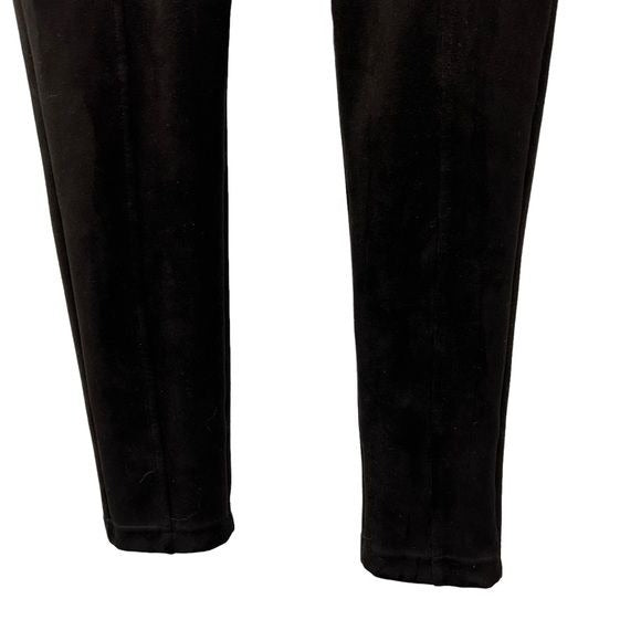 Andrew Marc Faux Suede Black Leggings