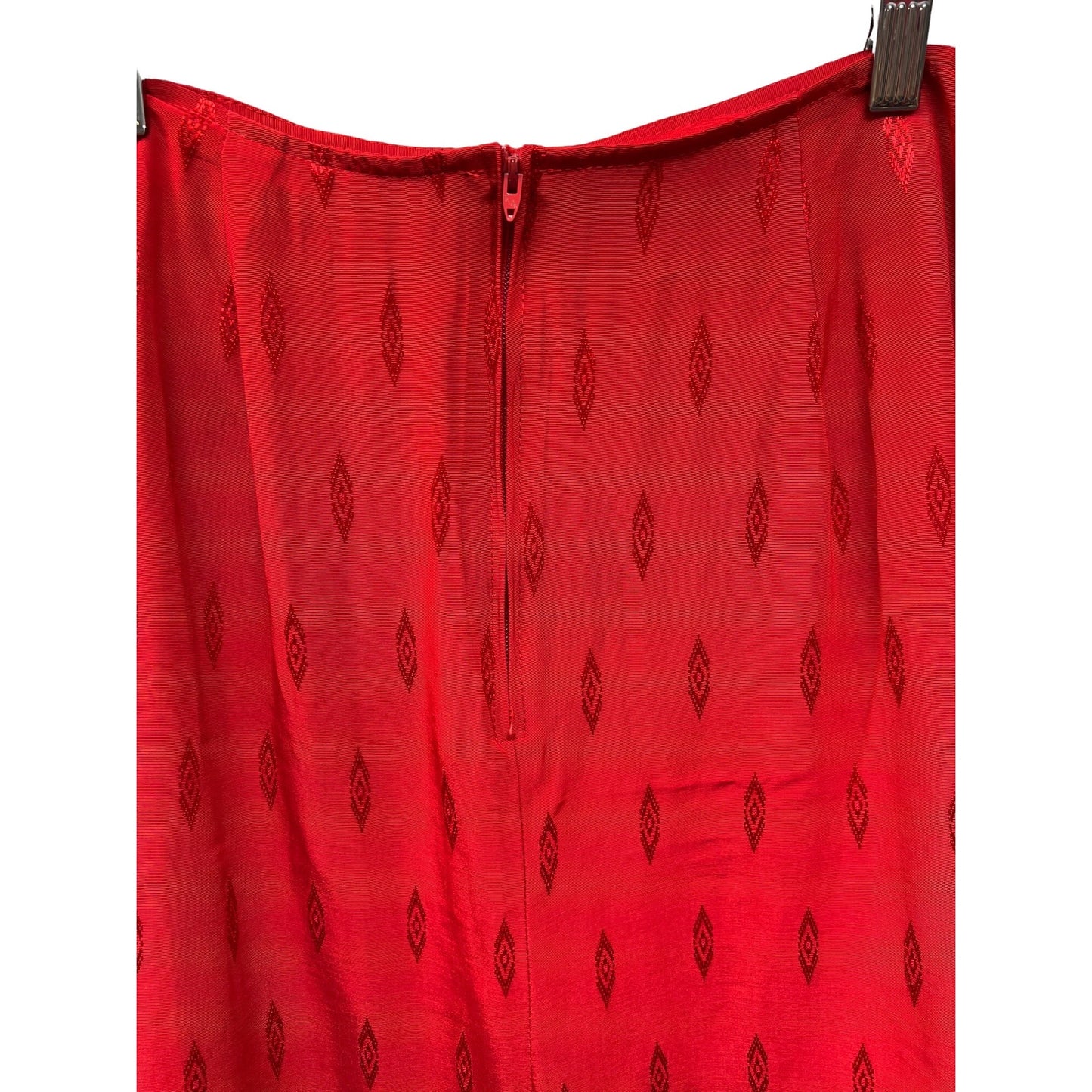 Marnie West Vintage 80's 2 Piece Red Suit Dress