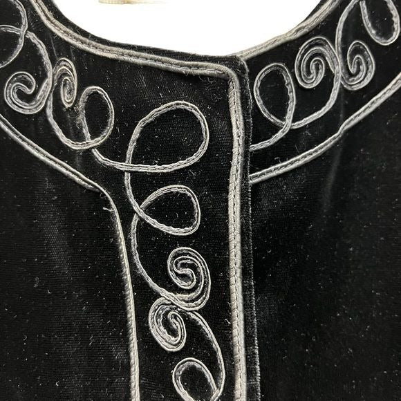 Donna Morgan for NSP Vintage Velvet and Taffeta Special Occasion Dress
