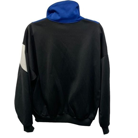 MacGregor Vintage Full Zip Black and Blue Track Jacket