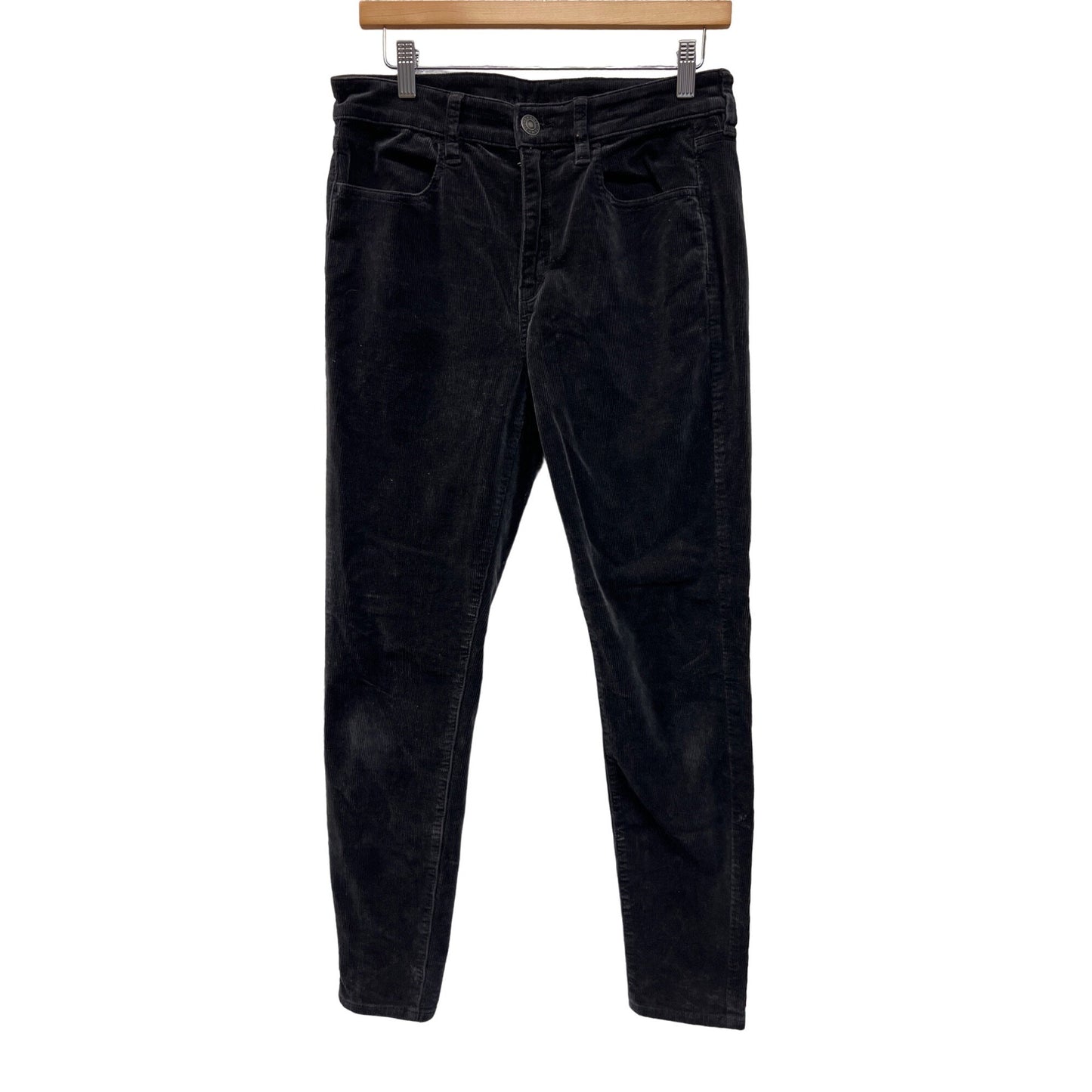 American Eagle Super Stretch Dark Gray Corduroys