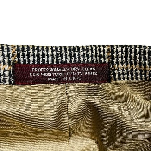 Evan Picone Houndstooth Blazer Suitcoat