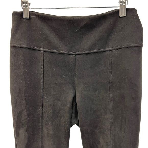 Andrew Marc Faux Suede Black Leggings