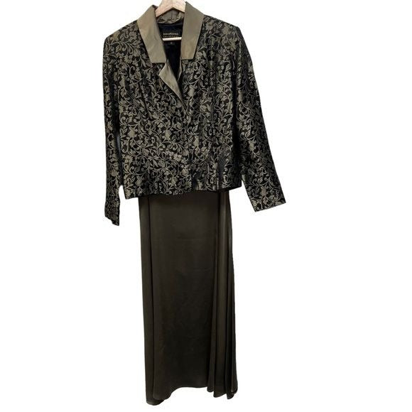Jessica McClintock Collections Vintage Skirt and Jacket Set