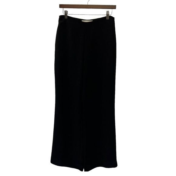 Evan Picone Black Wide Leg Dress Pants