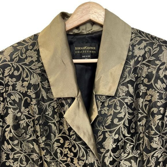 Jessica McClintock Collections Vintage Skirt and Jacket Set