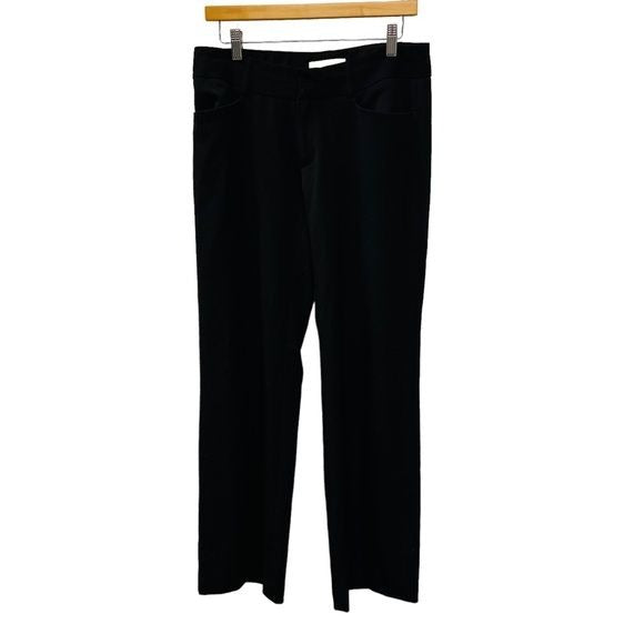 Michael Michael Kors Black Straight Leg Dress Pants