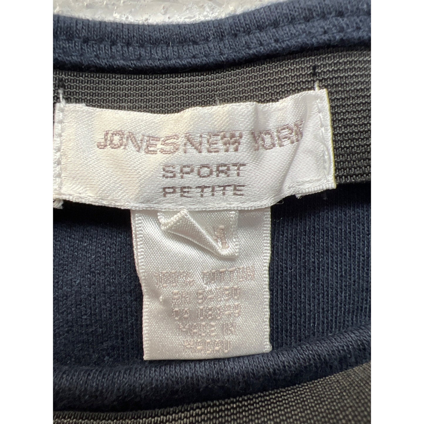 Jones New York Sport Petite Navy Blue Midi Pencil Skirt