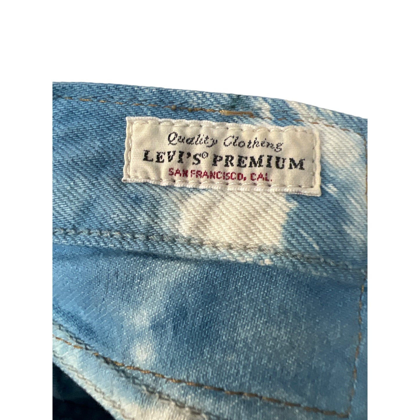 Levi's 501 '93 Pastel Tie Dye Cutoff Shorts