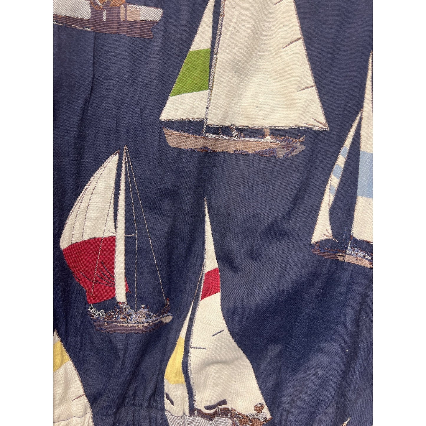 Just Jackets by CPF Vintage Nautical Sailboat Jacket