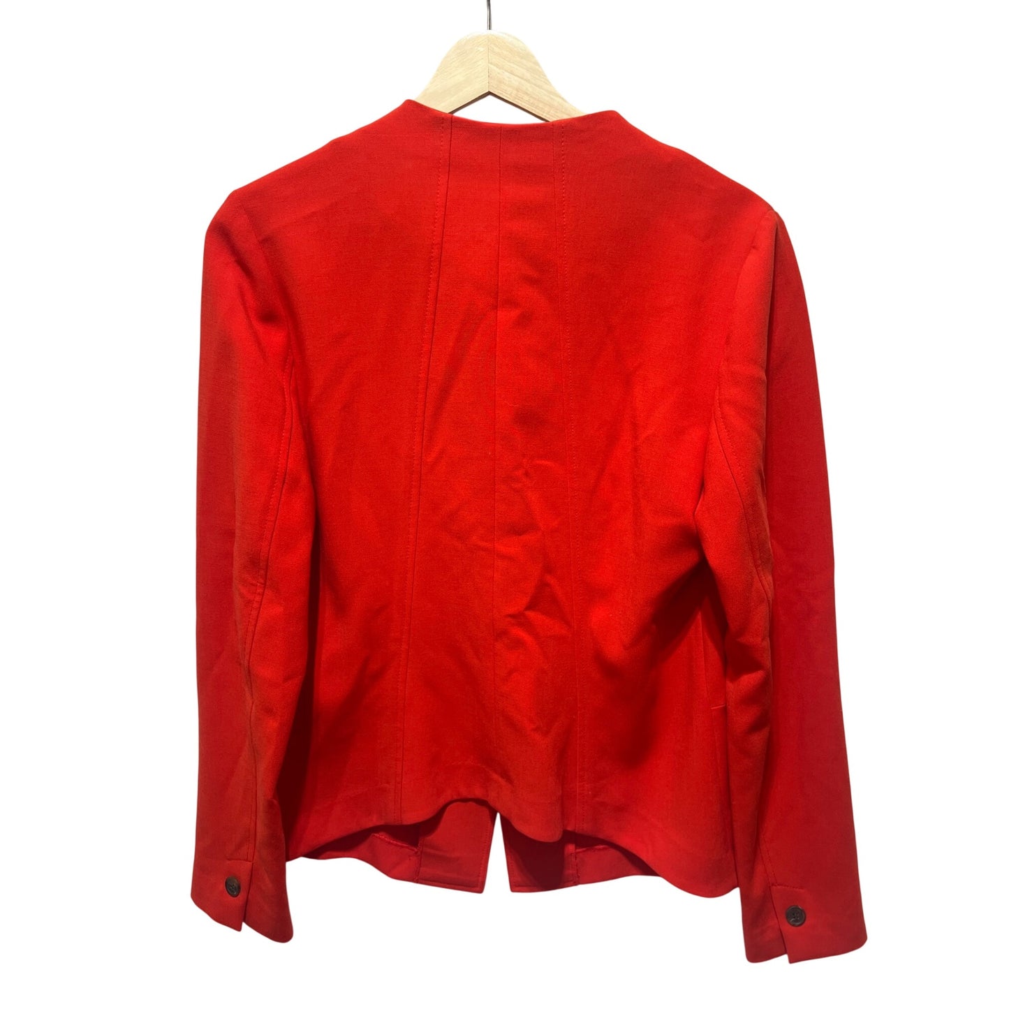 Trouvé Womens Red Cayenne Blazer Jacket With Zipper Pockets Size M Nordstrom NWT