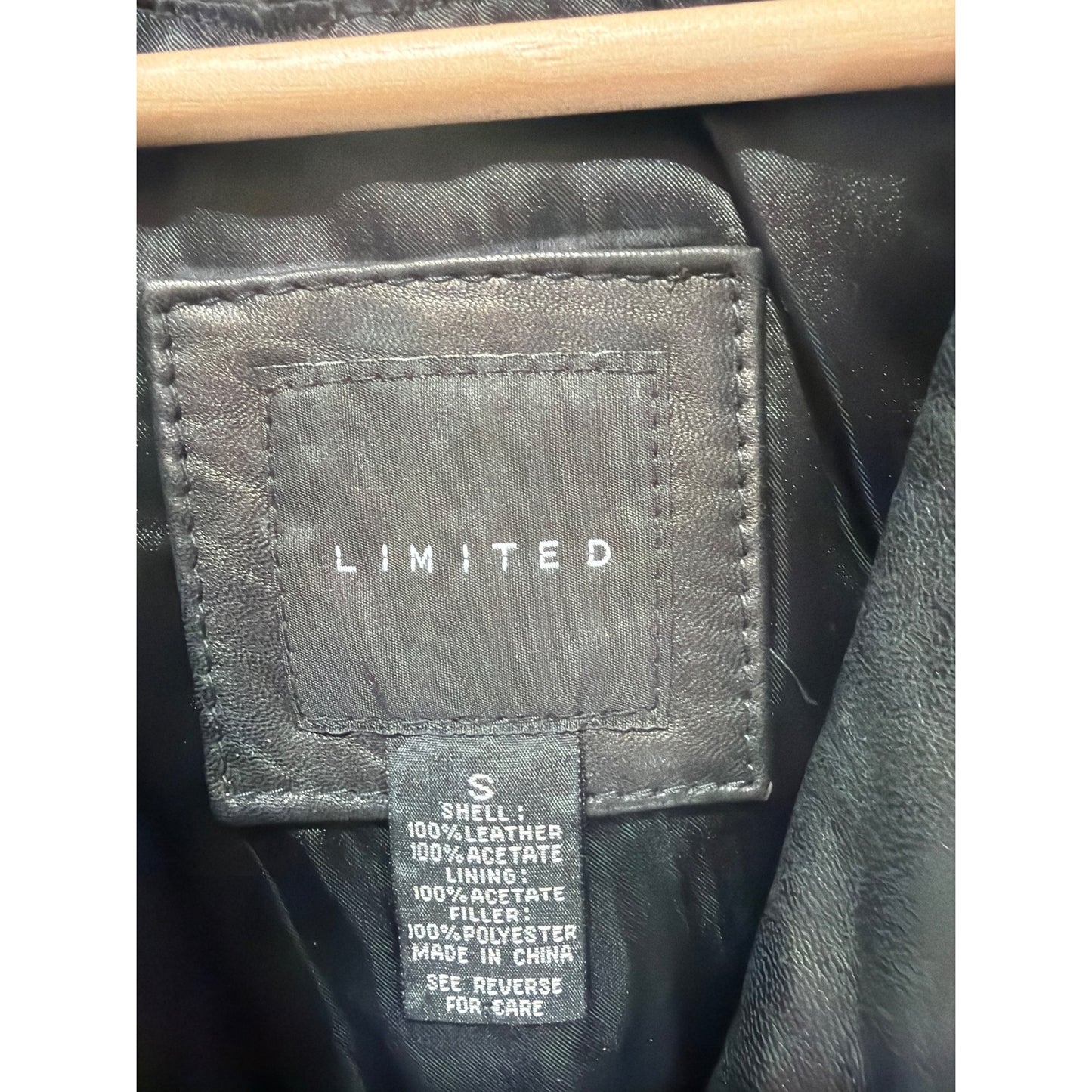 The Limited Vintage 90s Quilted Black Leather Zip-Up Vest With Front Pockets Size Small