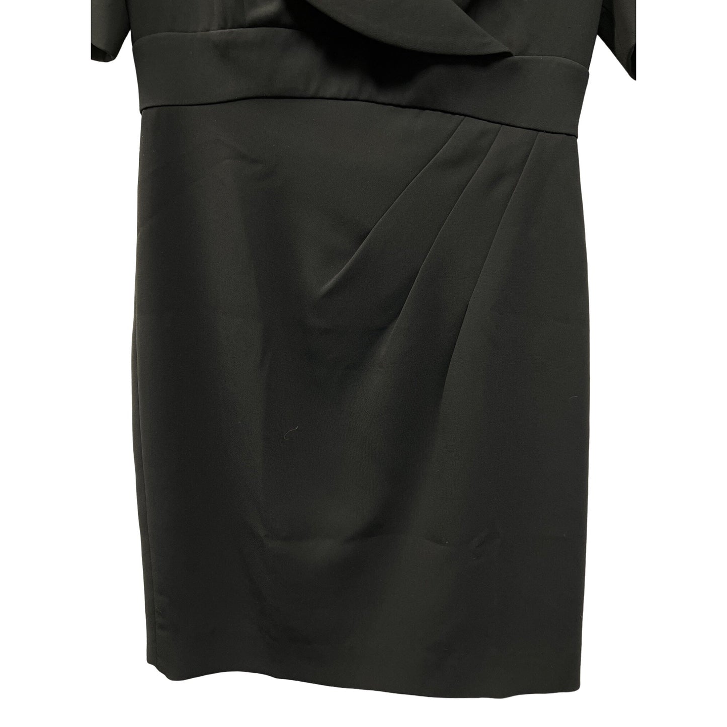 Chetta B Sherrie Bloom Peter Noviello Black Short Sleeve Occasion Dress