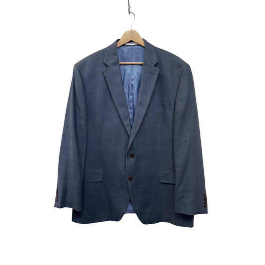 Lauren Ralph Lauren Silk Wool Blend Blue Blazer
