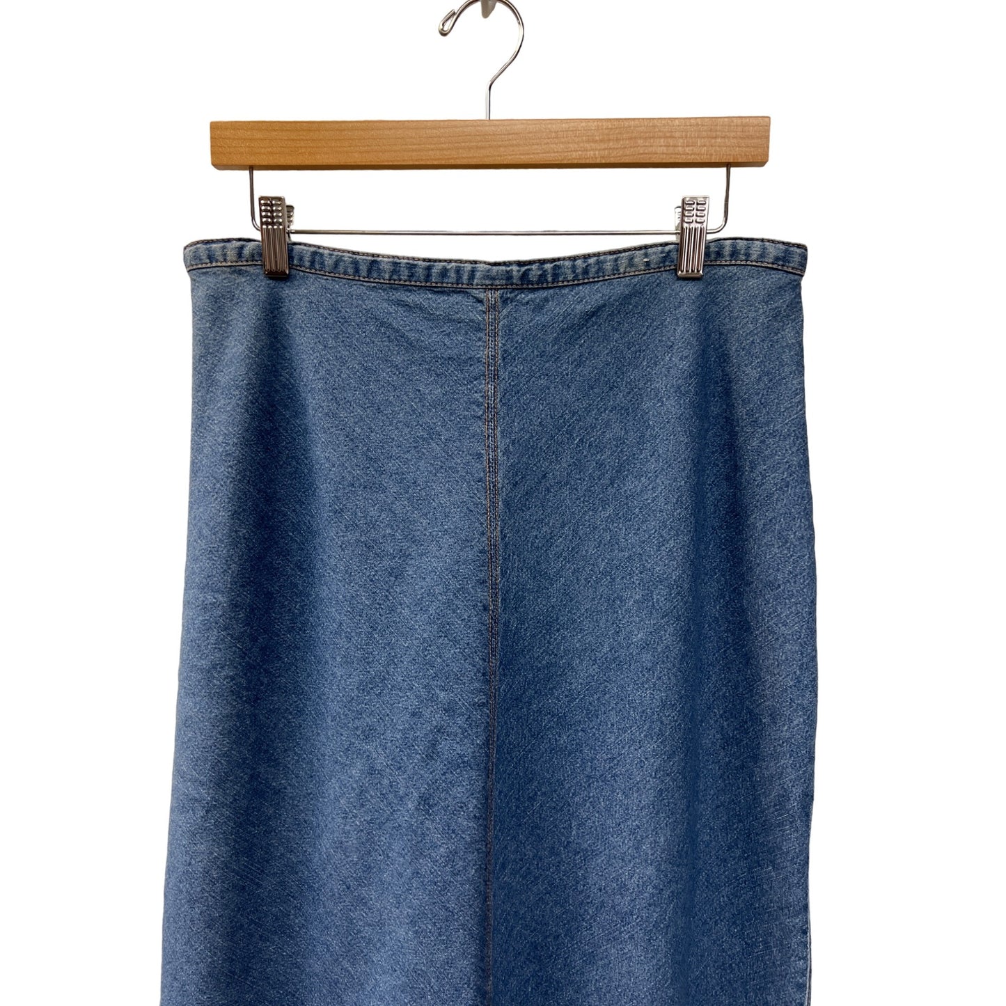 Gap Vintage 90's A-Line Maxi Denim Jean Skirt