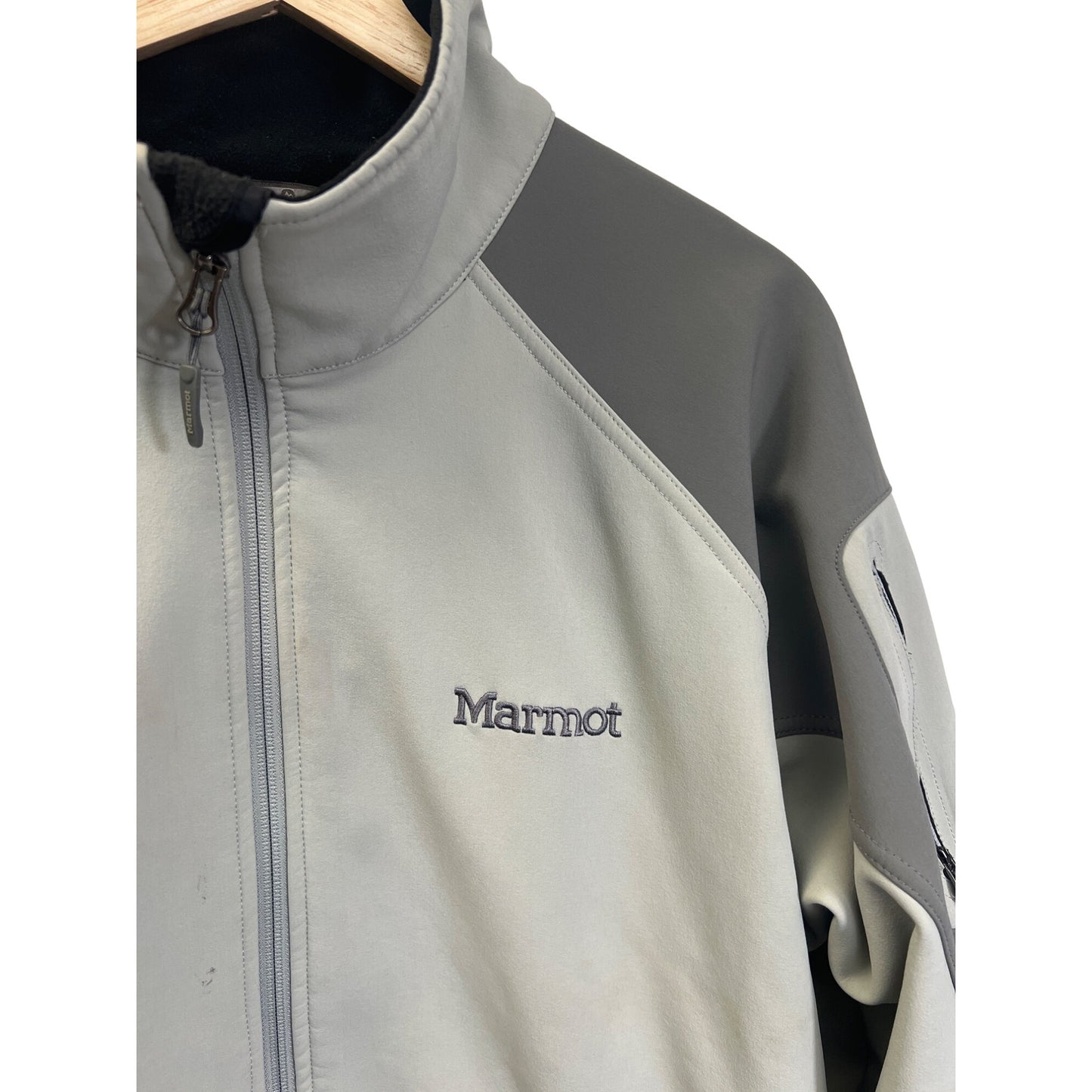 Marmot Gravity Cinder & Dark Granite Softshell Windbreaker Jacket
