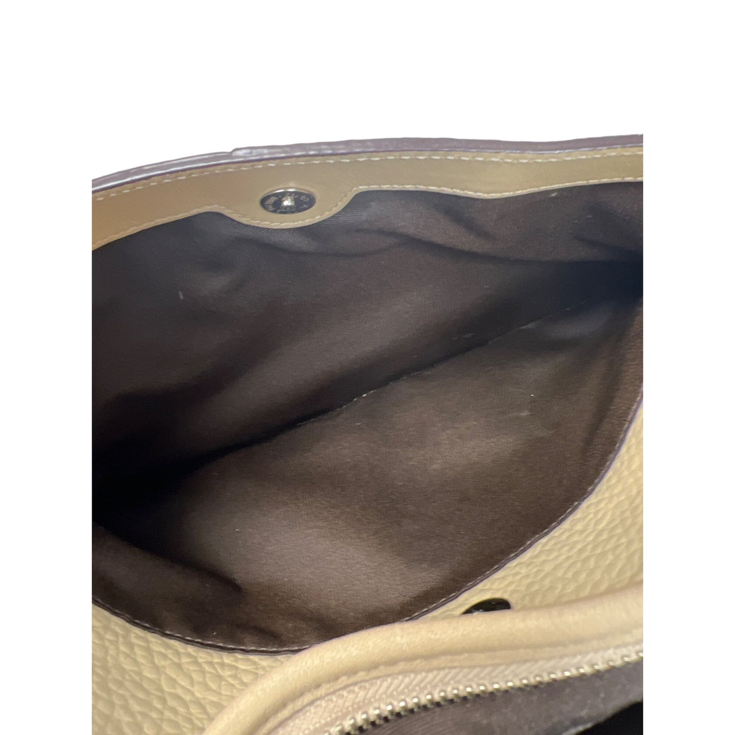 Coach Hamiliton Ivory Pebbled Leather Hobo Shoulder Bag