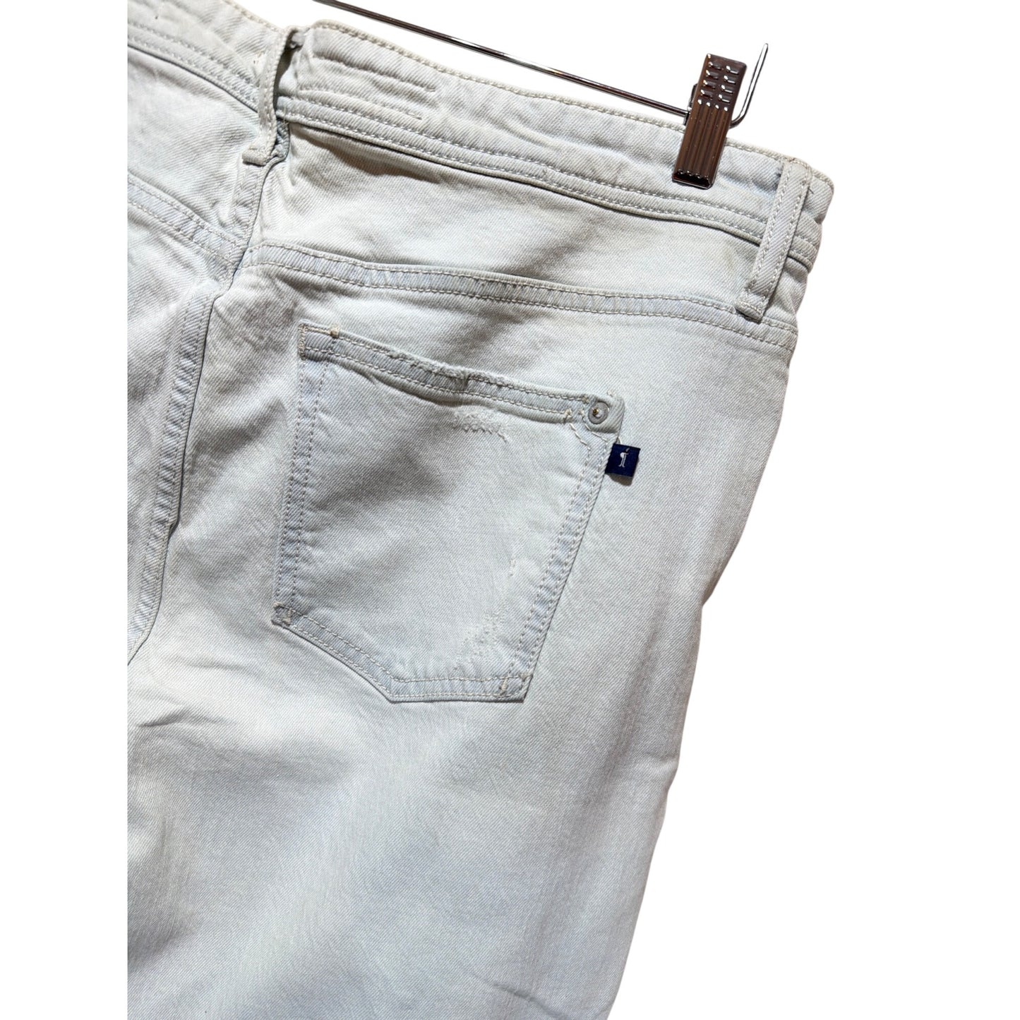 Pilcro and the Letterpress Slim Boyfriend Heavily Distressed Jean by Anthro