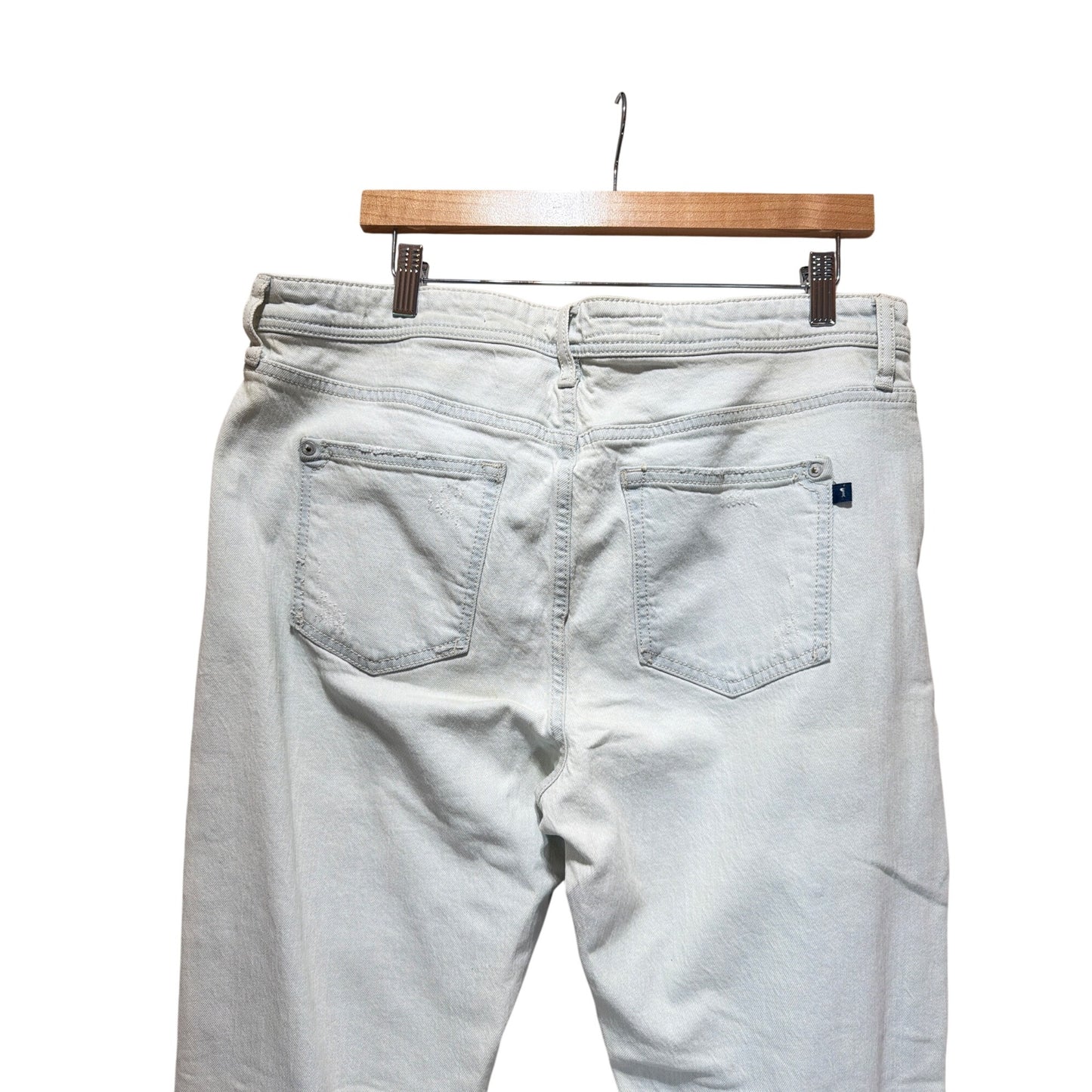 Pilcro and the Letterpress Slim Boyfriend Heavily Distressed Jean by Anthro