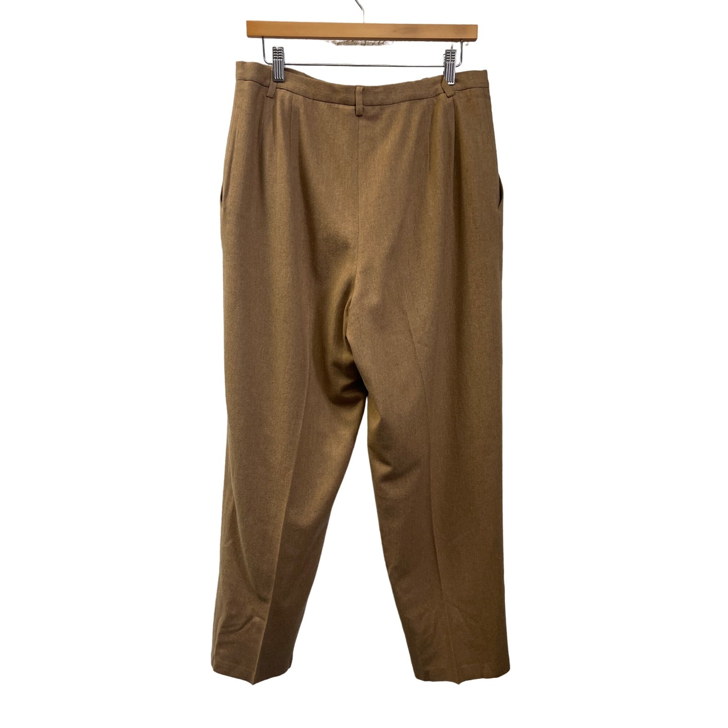 Pendleton Vintage Camel Tan High Waist Wool Trouser Pants