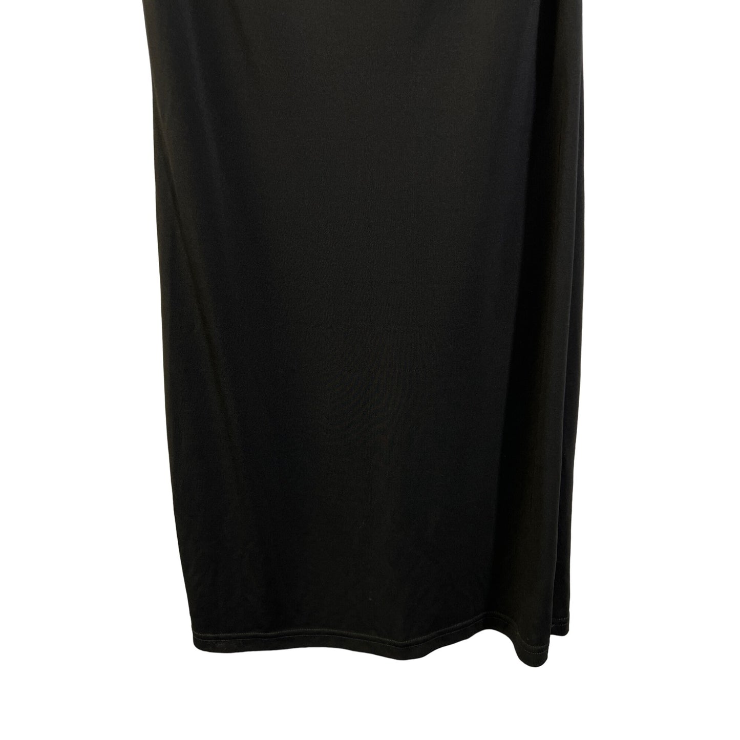 Hugo Buscati Vintage Black Sleeveless Knit Sheath Dress