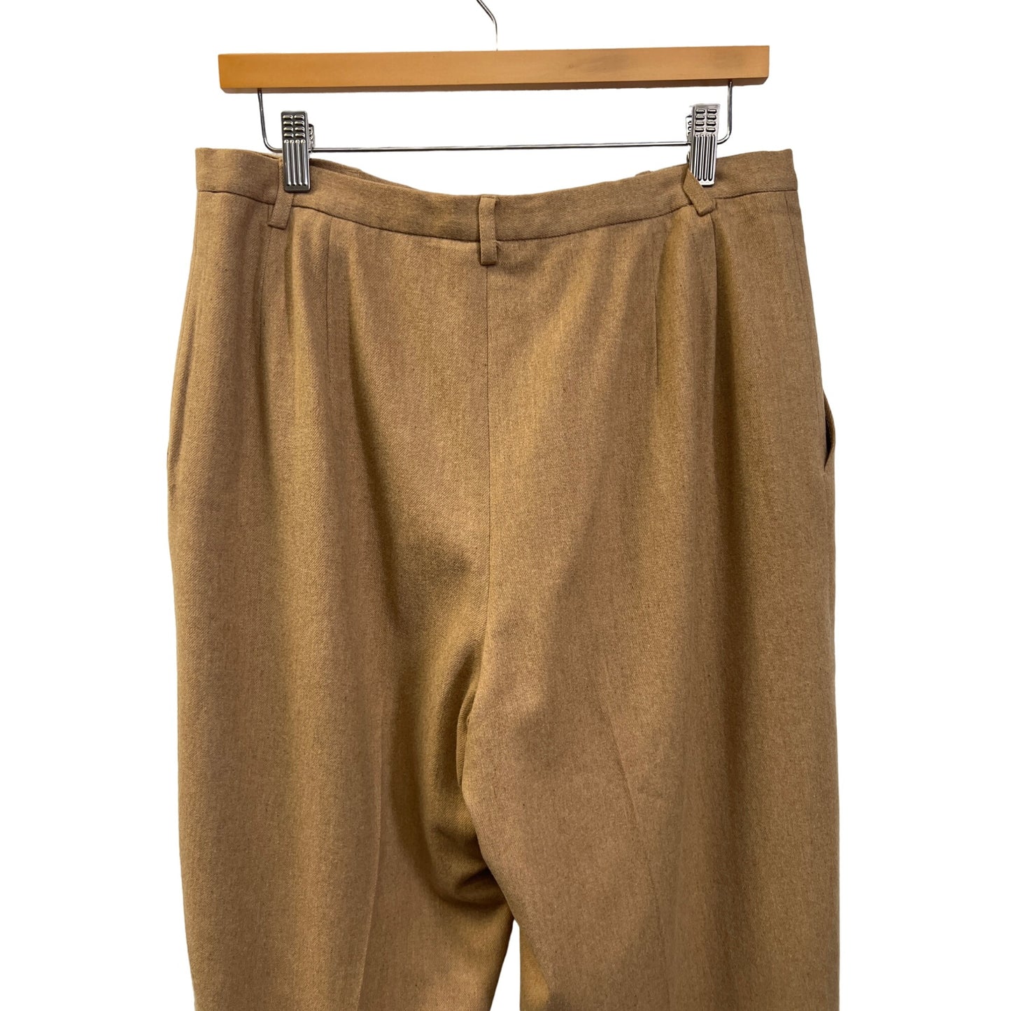 Pendleton Vintage Camel Tan High Waist Wool Trouser Pants