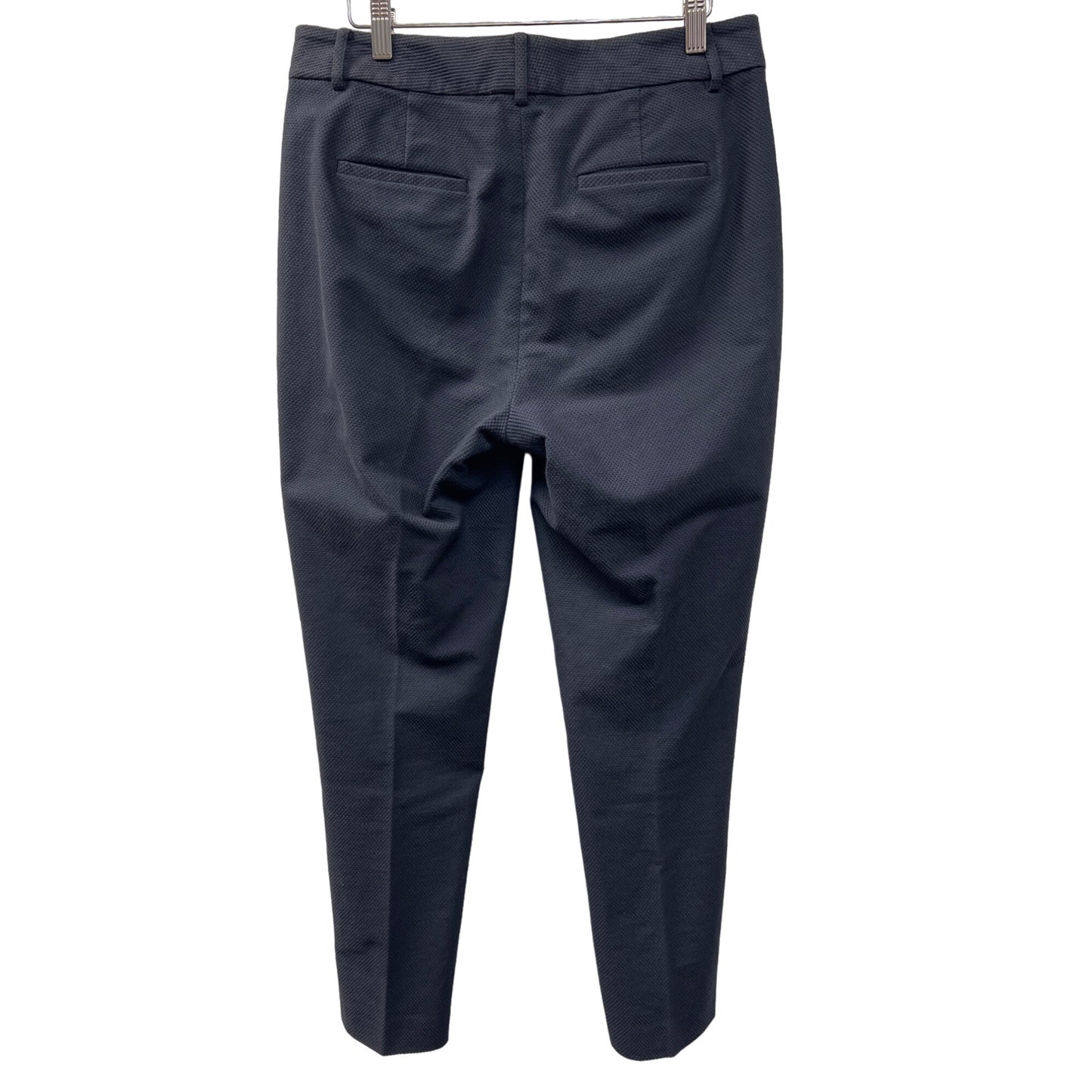 Brooks Brothers Textured Navy Blue Chino Cropped Pants