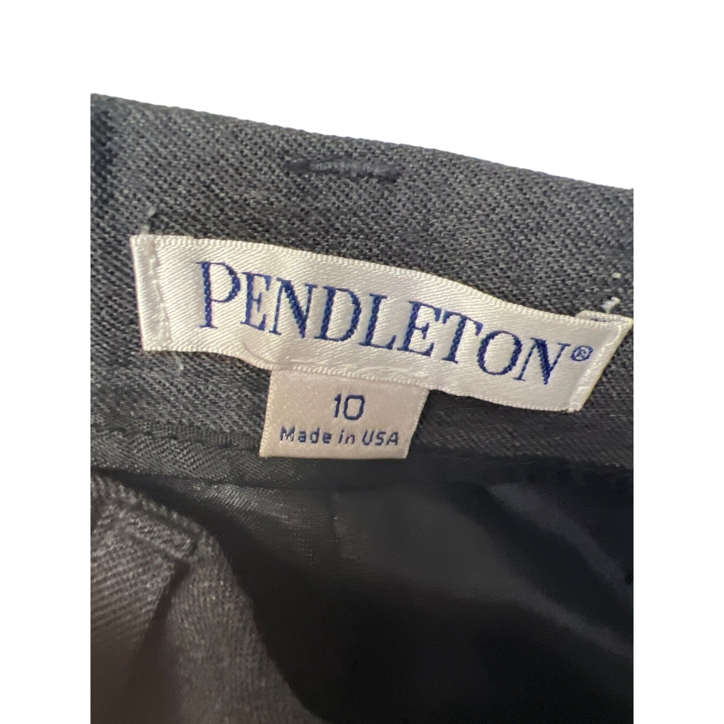 Pendleton Vintage Gray Wool Trouser Pants