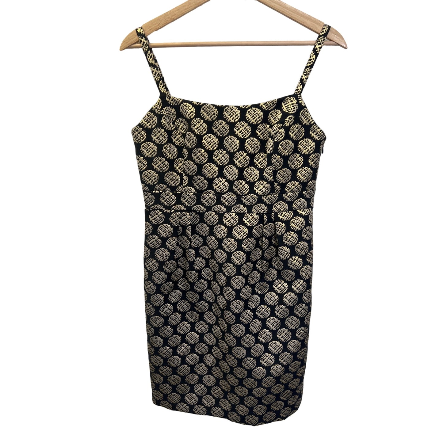 Target Limited Edition Gold Metallic & Black Sheath Dress