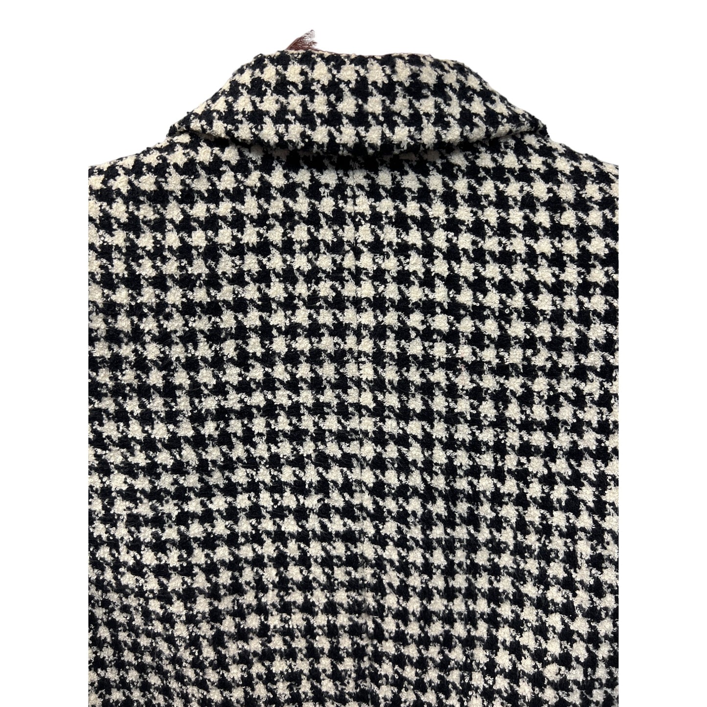 Emma James Black & White Houndstooth Tailored Blazer